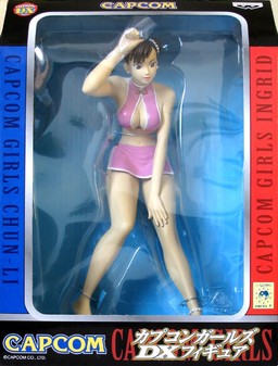 Chun-Li (Capcom Girls DX Figure), Capcom Fighting Jam, Street Fighter, Banpresto, Pre-Painted